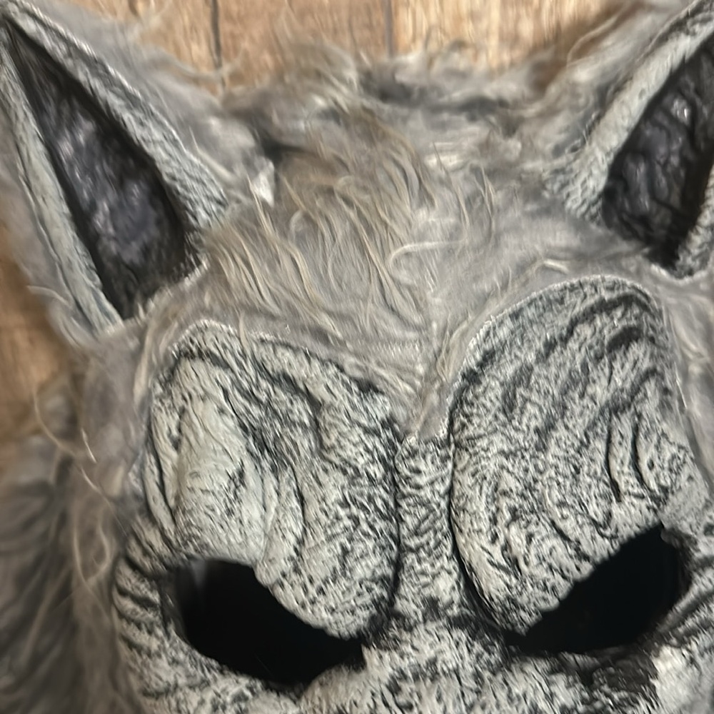 Werewolf Halloween Costume Mask and Gloves - Picture 4 of 5